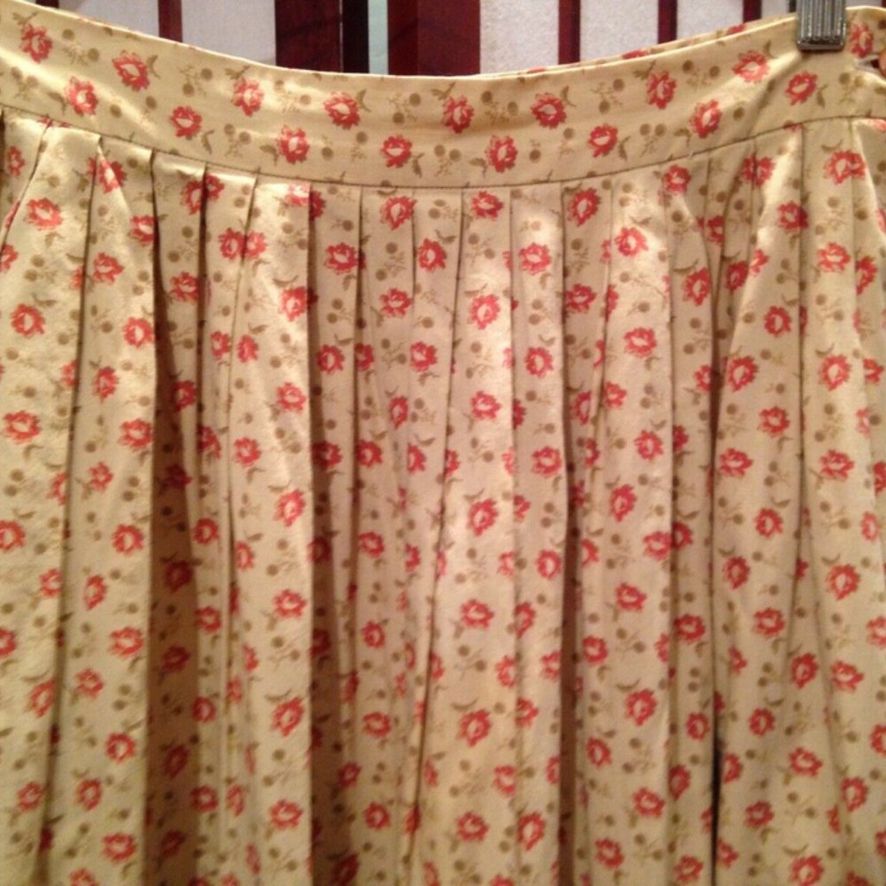 RARE Ralph Lauren Country Prairie Victorian Skirt cottagecore,S M 6